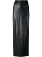 Jean Paul Gaultier Vintage Long Straight Skirt - Black