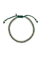 M. Cohen Stamped Beaded Bracelet, Women's, Green