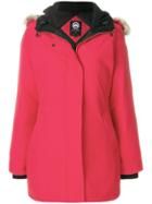 Canada Goose Padded Hooded Parka - Red