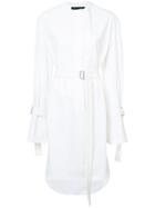 Proenza Schouler Long Sleeve Cotton Button Down - White