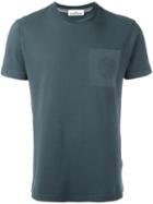 Stone Island 'dot Compass' T-shirt, Men's, Size: Large, Grey, Cotton