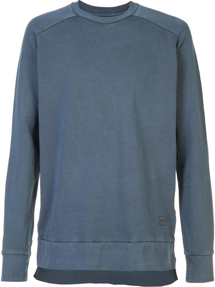 Zanerobe Crew Neck Sweatshirt, Men's, Size: Xxl, Blue, Cotton