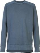 Zanerobe Crew Neck Sweatshirt, Men's, Size: Xxl, Blue, Cotton