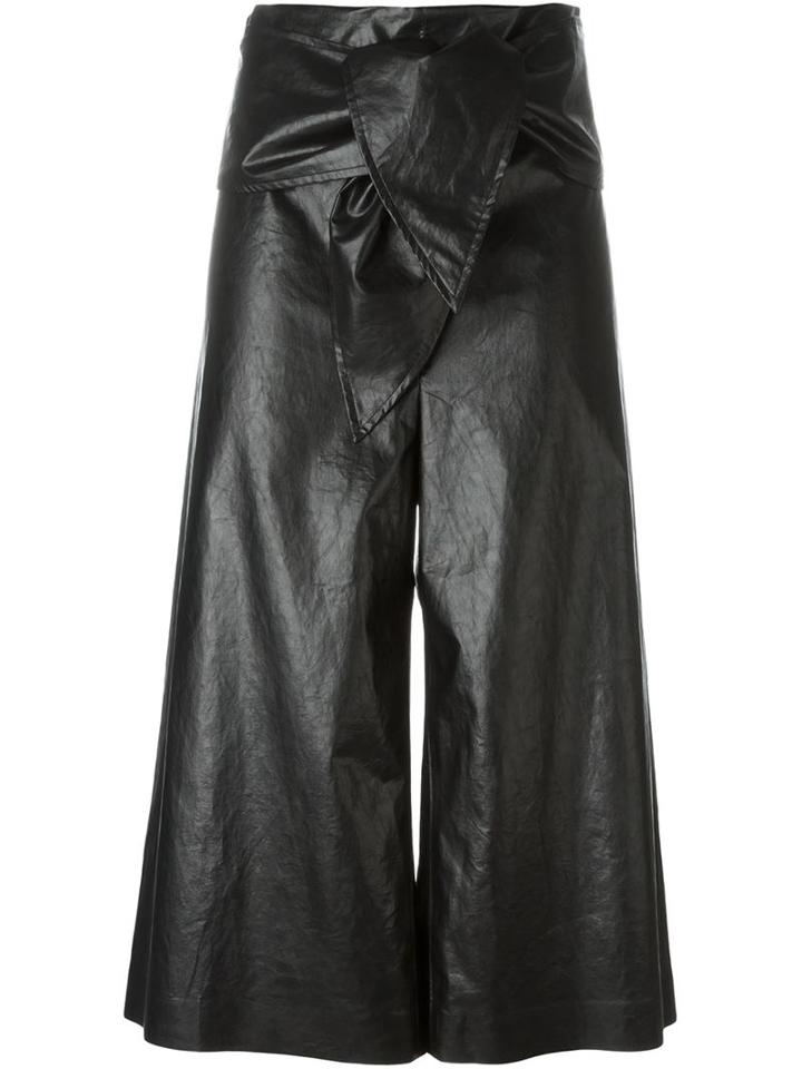 Msgm Faux Leather Culottes