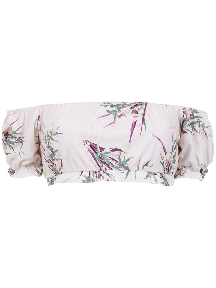 Clube Bossa Dennin Bikini Top - White