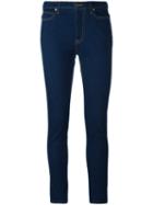 Vivienne Westwood Anglomania Skinny Cropped Jeans, Women's, Size: 26, Blue, Cotton/polyester/spandex/elastane