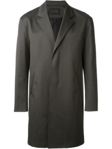 System Homme Concealed Fastening Coat
