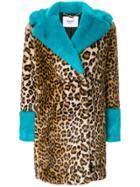 Blugirl Leopard Print Coat - Brown
