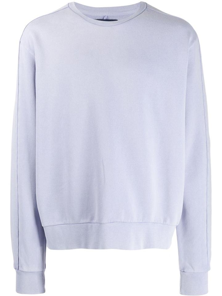 Natural Selection Round Neck Jumper - Purple