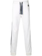 Z Zegna Stripe Track Pants - White