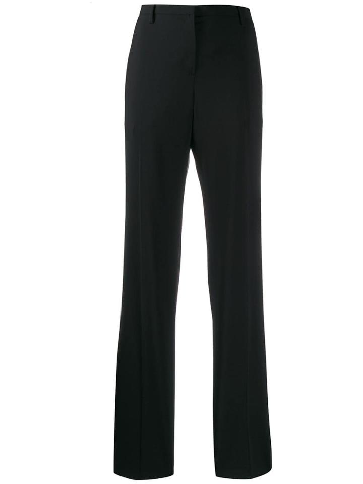 Nº21 Straight-leg Tailored Trousers - Black