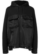 Sacai Hooded Pocket Sweatshirt - Black
