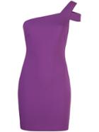Likely One Shoulder Mini Dress - Purple