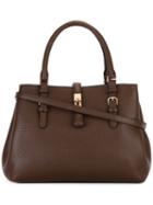 Bally Classic Tote, Women's, Brown, Leather