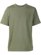John Elliott Oversized T-shirt, Men's, Size: L, Green, Cotton