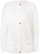 Daniela Gregis - Knitted Cardigan - Women - Linen/flax - One Size, White, Linen/flax