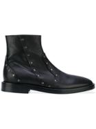 A.f.vandevorst Studded Ankle Boots - Black