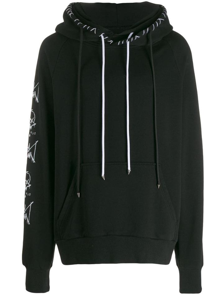 Mjb Marc Jacques Burton Printed Sweatshirt - Black