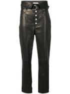 Iro Fekire High-waisted Trousers - Brown