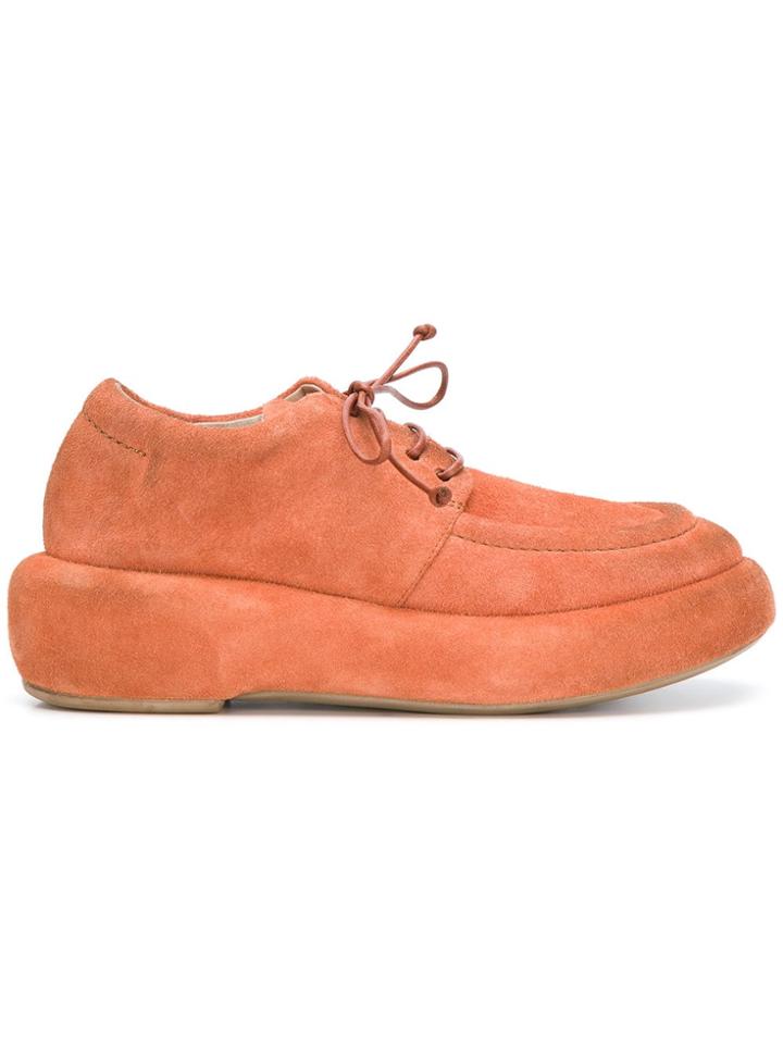 Marsèll Platform Brogues - Yellow & Orange