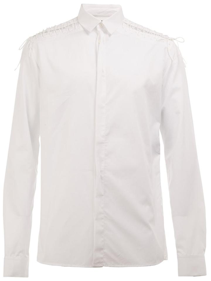 Haider Ackermann - Classic Button Down Shirt - Men - Cotton - L, White, Cotton