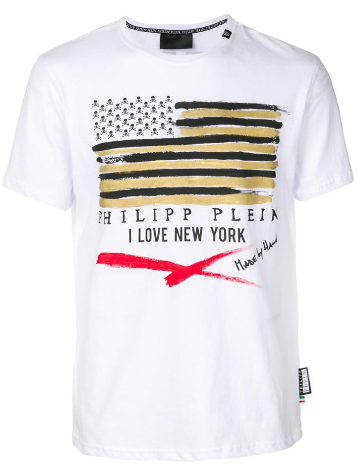 Philipp Plein I Love New York T-shirt - White