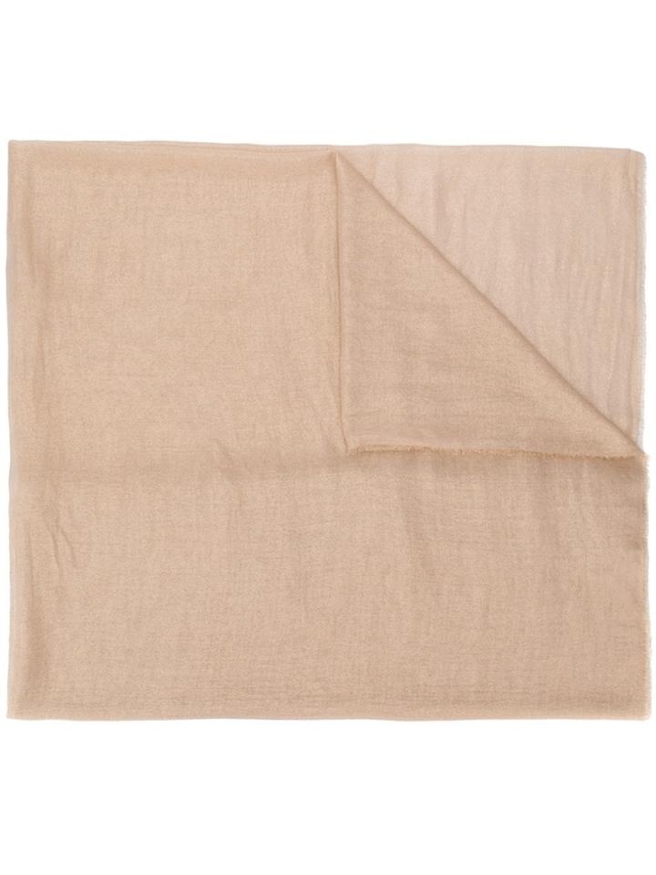 Faliero Sarti Fringed Scarf - Gold