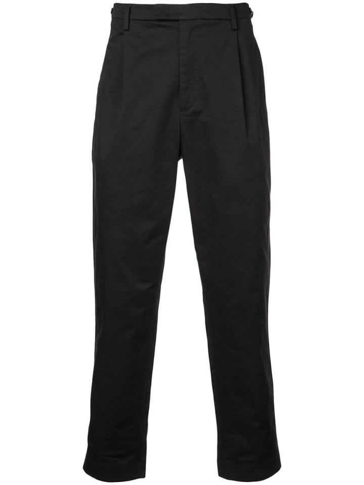 Barena Slim Fit Trousers - Black