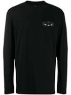 Marcelo Burlon County Of Milan Logo Plaque Sweater - Black