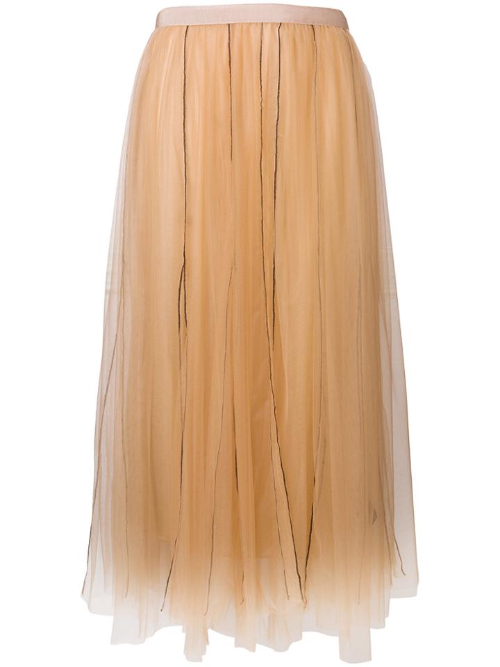 Dorothee Schumacher Full Tulle Skirt - Nude & Neutrals
