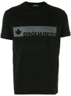 Dsquared2 Teal Logo T-shirt - Black