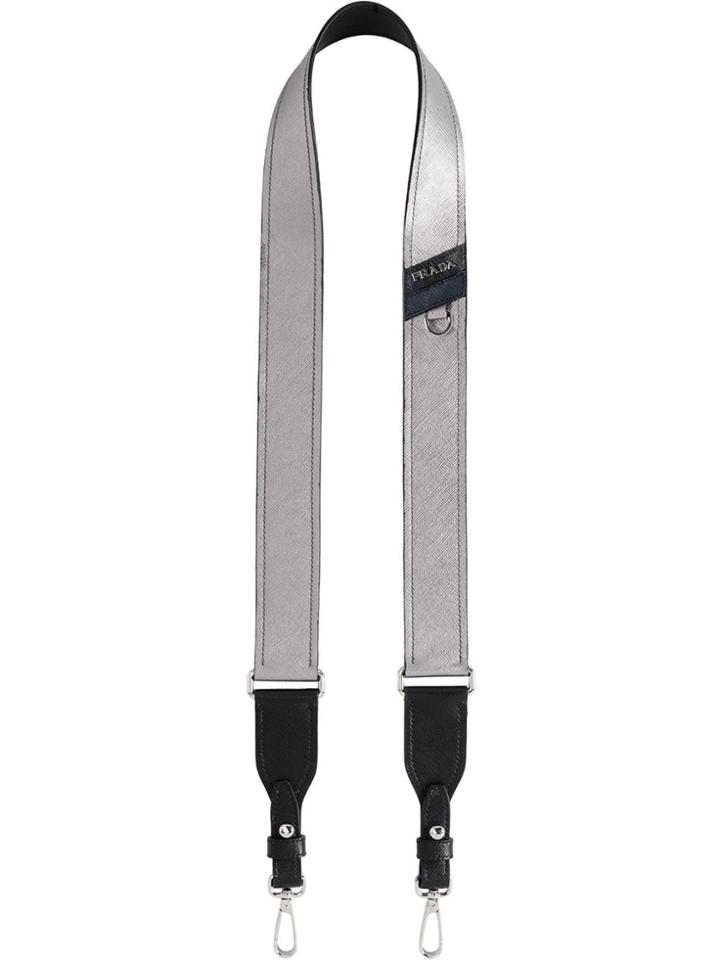 Prada Chrome Shoulder Strap - Metallic