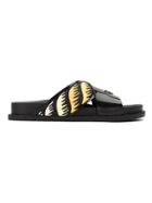 À La Garçonne 'energy' X Melissa Slides - Black