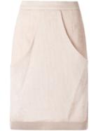 Olympiah High Waisted Skirt - Neutrals