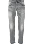 Entre Amis Cropped Skinny Jeans - Grey