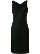 Versace Collection Lace Insert Dress - Black