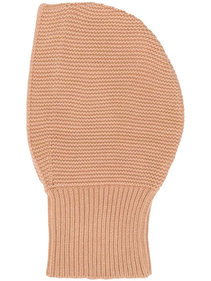 Fabiana Filippi Hooded Neck Warmer - Neutrals