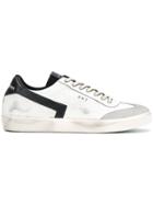 Leather Crown Daytona Sneakers - White