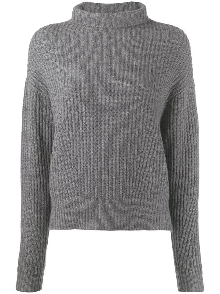 Le Kasha Verbier Knitted Jumper - Grey