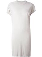 Rick Owens Long Length T-shirt, Women's, Size: 40, Nude/neutrals, Viscose/silk