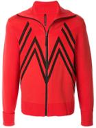 Blackbarrett Contrast Detail Zip-front Jacket - Orange