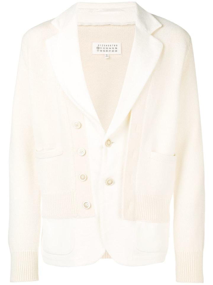 Maison Margiela Button-embellished Cardigan - Neutrals