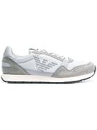 Emporio Armani Classic Logo Sneakers - Grey