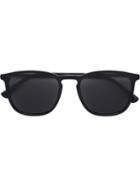 Mykita - 'atka' Sunglasses - Unisex - Acetate/stainless Steel - One Size, Black, Acetate/stainless Steel