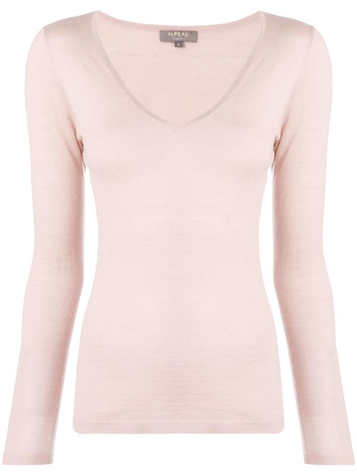 N.peal Superfine Jumper - Pink