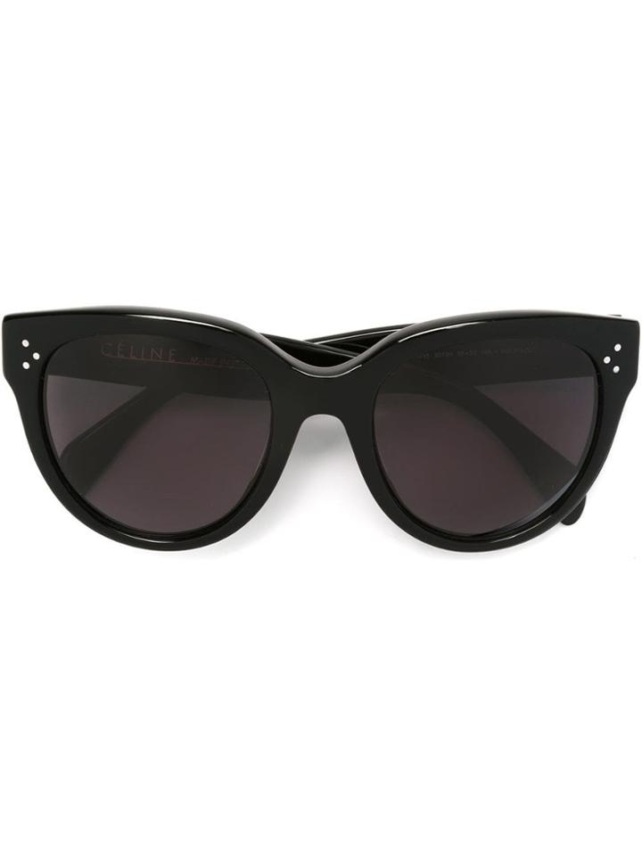 Celine Eyewear 'audrey' Sunglasses - Black