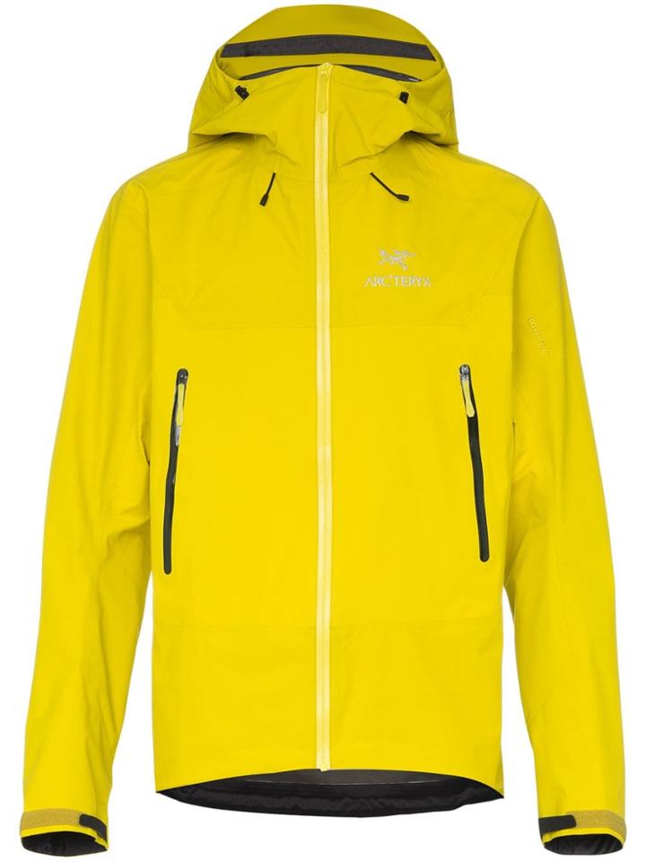 Arc'teryx Yellow Beta Sl Hybrid Hooded Jacket - Yellow & Orange
