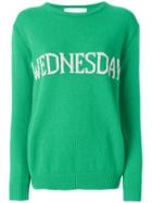 Alberta Ferretti Wednesday Sweater - Green