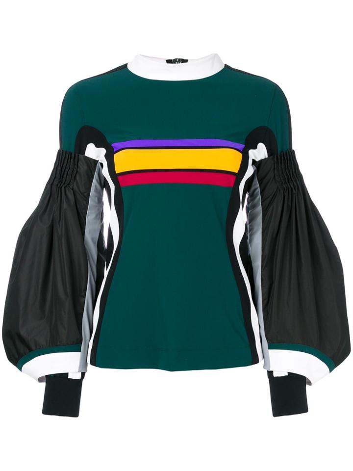 No Ka' Oi Bell Sleeved T-shirt - Green