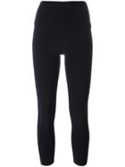 Norma Kamali Cropped Leggings - Blue